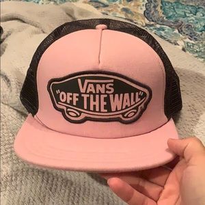 Vans pink hat